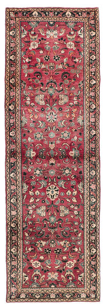 絨毯 ペルシャ リリアン 102X333 廊下 カーペット ダークレッド/ブラック (ウール, ペルシャ/イラン)