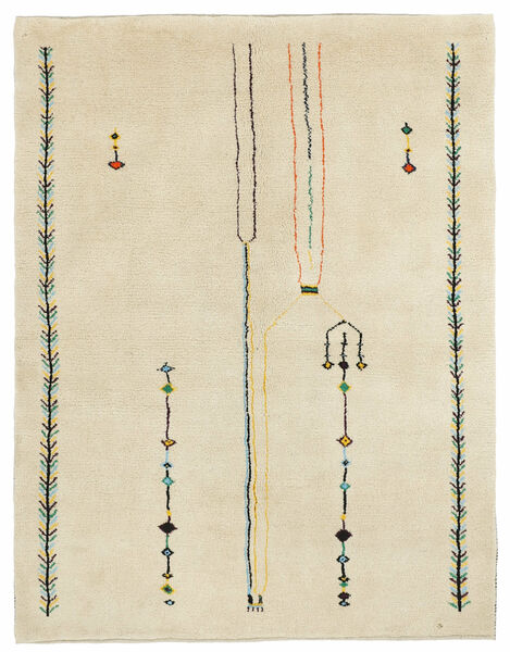  Moroccan Berber - Persia 151X195 Persian Wool Rug Yellow/Orange Small