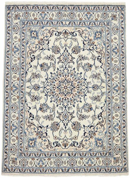 145X199 絨毯 ナイン オリエンタル ダークグレー/グリーン (ウール, ペルシャ)