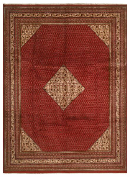 298X403 絨毯 オリエンタル サルーク Mir ダークレッド/茶色 大きな (ウール, ペルシャ)