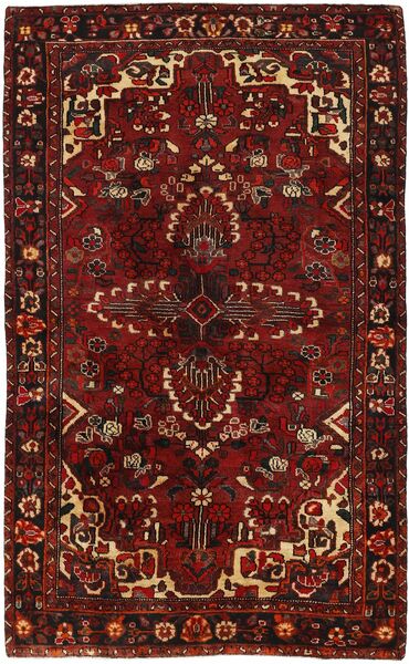  Oriental Lori Rug 150X252 Black/Dark Red Wool, Persia