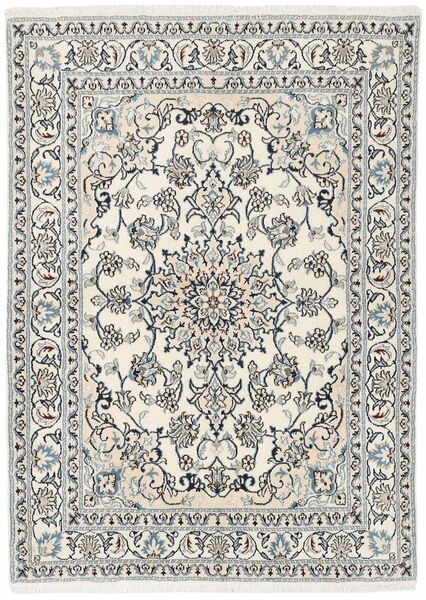 146X205 絨毯 ナイン オリエンタル ダークグレー/ベージュ (ウール, ペルシャ)