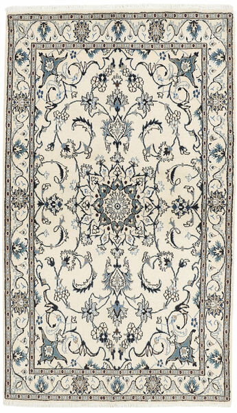 117X207 絨毯 オリエンタル ナイン イエロー/ダークグレー (ウール, ペルシャ)