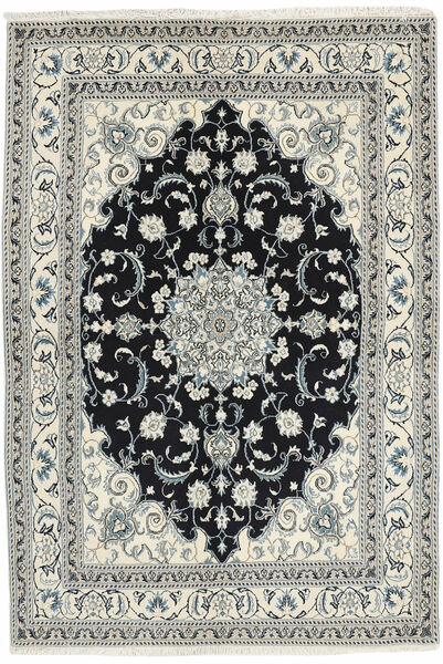 絨毯 ナイン 165X246 ダークグレー/ブラック (ウール, ペルシャ)