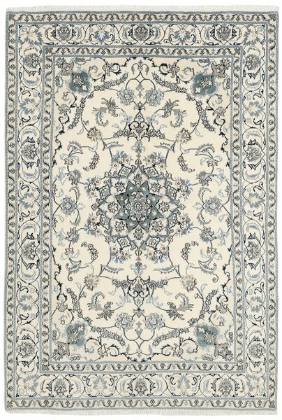  Orientalischer Nain Teppich 200X292 Gelb/Grün Wolle, Persien