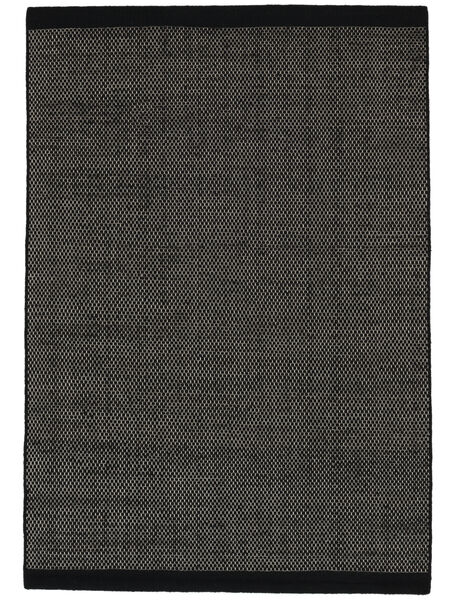  Wool Rug 160X230 Kalix Black/Natural White