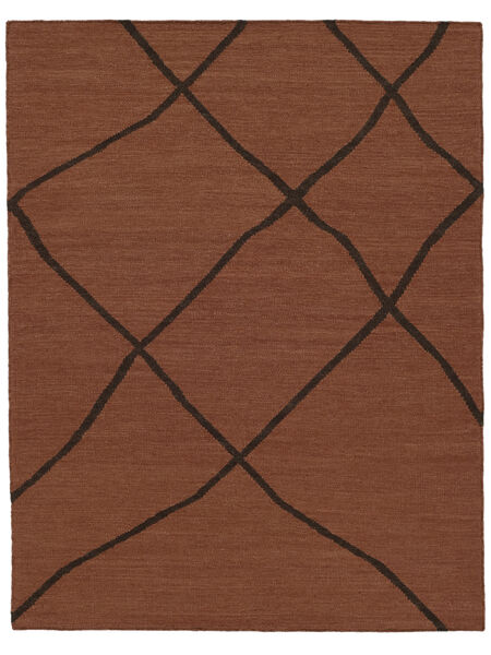 250X350 絨毯 Medina - ラストレッド/ダークブラウン モダン ラストレッド/ダークブラウン 大きな (ウール, インド)
