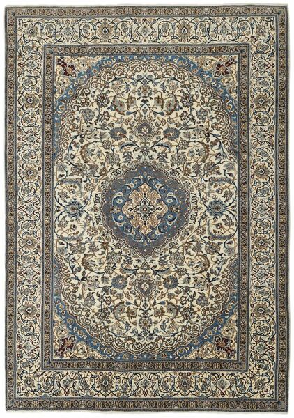 絨毯 オリエンタル ナイン 246X355 ブラック/ダークイエロー (ウール, ペルシャ)