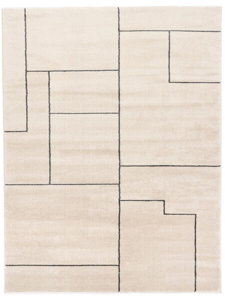 Geopolis 240X340 Large Cream White/Grey Rug