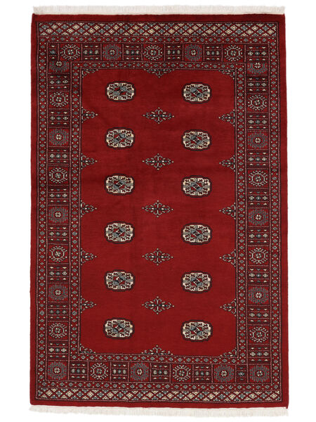  Oriental Pakistan Bokhara 2Ply Rug 124X189 Dark Red/Black Wool, Pakistan Carpetvista