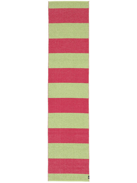  Washable Indoor/Outdoor Rug 70X300 Emil Pink/Green Runner
 Small