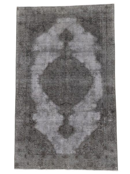 絨毯 ペルシャ カラード ヴィンテージ 182X294 ダークグレー/ブラック (ウール, ペルシャ/イラン)