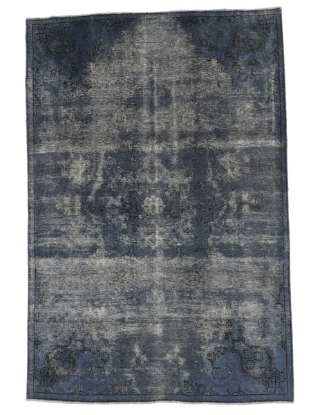  Persian Colored Vintage Rug 180X265 Black/Dark Grey Carpetvista
