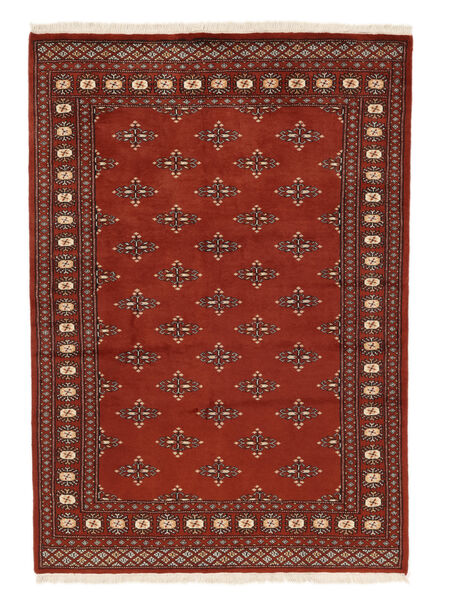  Orientalischer Pakistan Buchara 2Ply Teppich 137X200 Dunkelrot/Schwarz Wolle, Pakistan Carpetvista