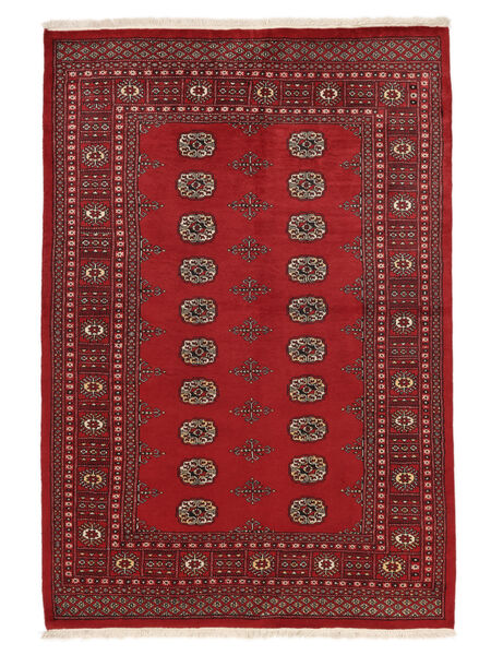  Orientalischer Pakistan Buchara 2Ply Teppich 141X209 Dunkelrot/Schwarz Wolle, Pakistan Carpetvista