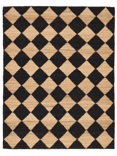  180X240 Romboz Jute Rug - Light Brown/Black