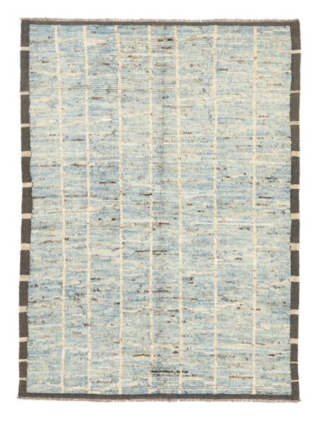 174X231 Berber Style Teppe Moderne Grønn/Grå (Ull, Afghanistan) Carpetvista