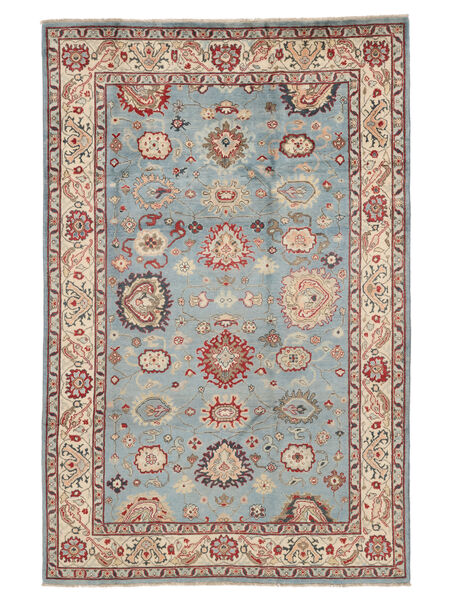  192X293 Medaillon Kazak Fine Teppich Wolle, Carpetvista