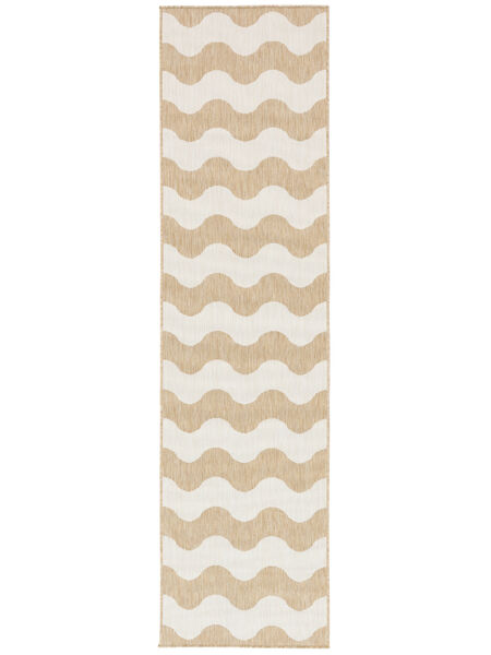 Mare Indoor/Outdoor Rug Washable 80X300 Small Beige Runner