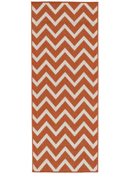  Indoor/Outdoor Rug 80X200 Washable Small Capri - Rust Red