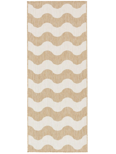  Indoor/Outdoor Rug 80X200 Washable Small Mare - Beige