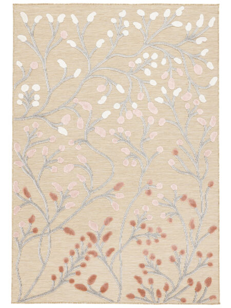  Indoor/Outdoor Rug 160X230 Washable Garden - Beige/Pink