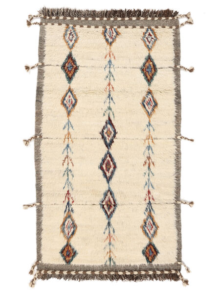 Moroccan Berber - Afghanistan Teppich 100X175 Beige/Braun Wolle, Afghanistan Carpetvista