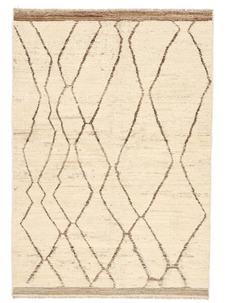  146X200 Small Berber Style Rug Wool, Carpetvista