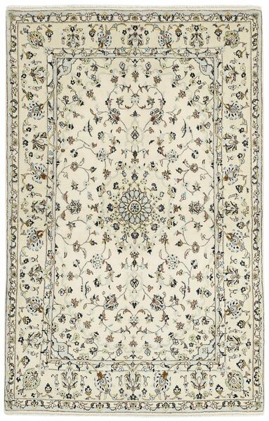136X212 Keshan Teppich Orientalischer Gelb/Dunkelgelb (Wolle, Persien/Iran)