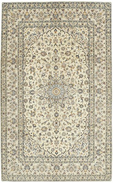  Orientalischer Keshan Teppich 198X315 Gelb/Dunkelgelb Wolle, Persien/Iran