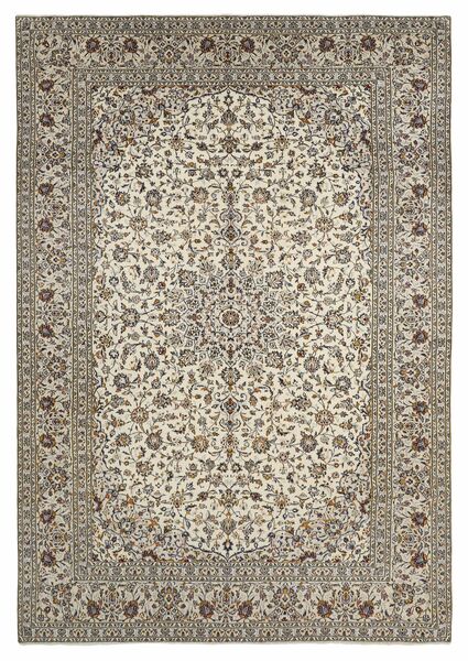 290X414 絨毯 カシャン オリエンタル 茶色/オレンジ 大きな (ウール, ペルシャ/イラン)
