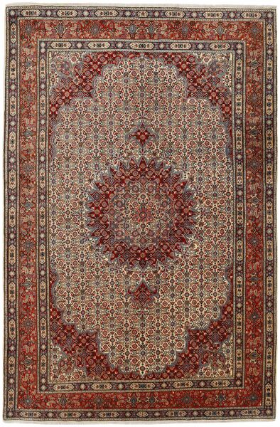  Oriental Moud Rug 210X317 Brown/Black Wool, Persia/Iran