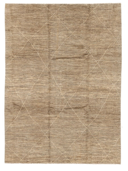  Berber スタイル 絨毯 250X344 ウール オレンジ/茶色 大 Carpetvista