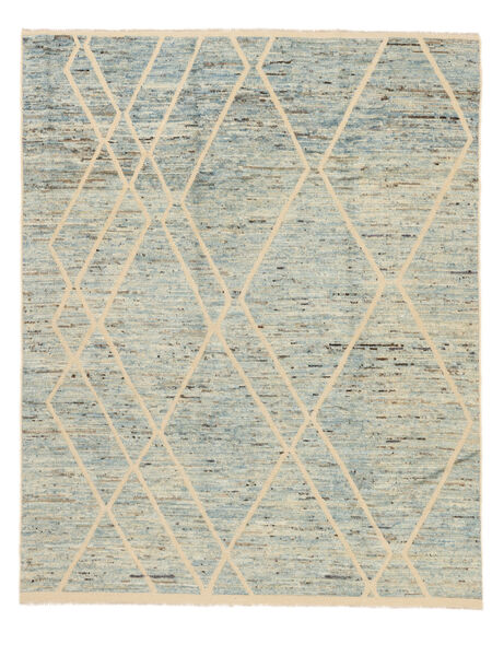 253X310 Berber Style Teppe Moderne Grønn/Beige Stort (Ull, Afghanistan) Carpetvista