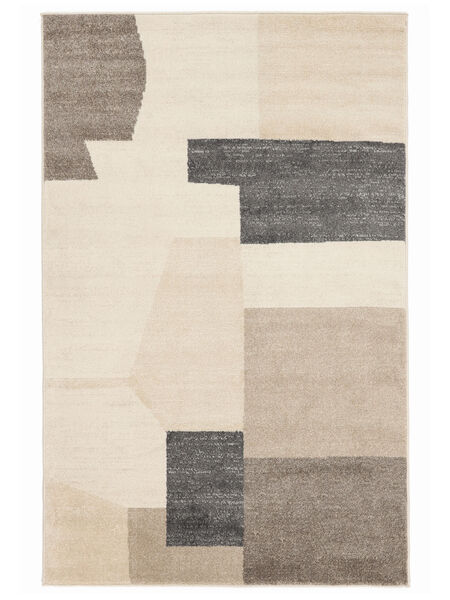 Archie 100X160 Small Greige Geometric Rug