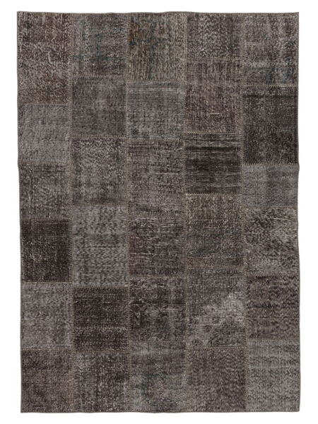  140X200 Vintage Small Patchwork - Turkiet Wool, Rug Carpetvista