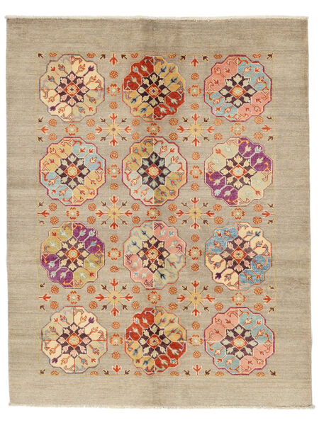 絨毯 オリエンタル カザック Fine 151X191 オレンジ/茶色 (ウール, アフガニスタン)