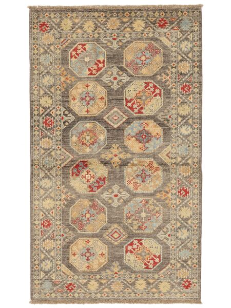  Orientalischer Kazak Fine Teppich 84X146 Braun/Orange Wolle, Afghanistan Carpetvista