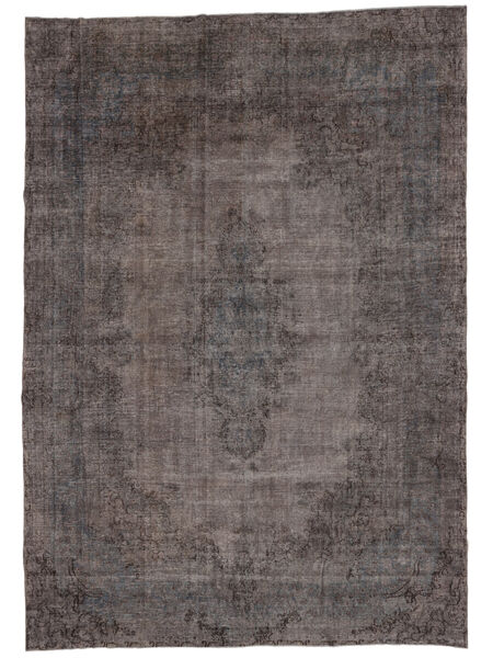 288X412 絨毯 Colored Vintage - Turkiet モダン ブラック/茶色 大きな (ウール, トルコ) Carpetvista