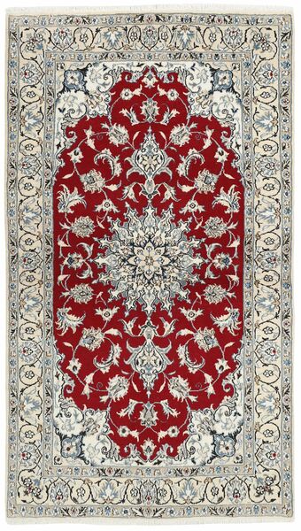 絨毯 ナイン 120X206 グリーン/ダークグリーン (ウール, ペルシャ/イラン)