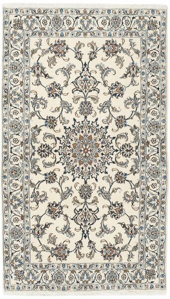 Persischer Nain Teppich 119X204 Beige/Gelb (Wolle, Persien/Iran)