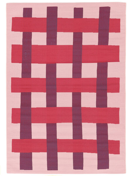  Indoor/Outdoor Rug 160X230 Checkered Washable Charlie - Pink