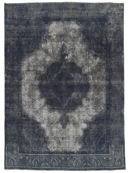 絨毯 カラード ヴィンテージ 238X332 ブラック/ダークグレー (ウール, ペルシャ/イラン)