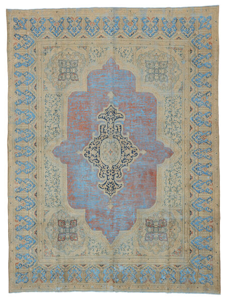  Persischer Vintage Heritage Teppich 295X393 Dunkelgelb/Dunkelgrau Großer (Wolle, Persien/Iran)