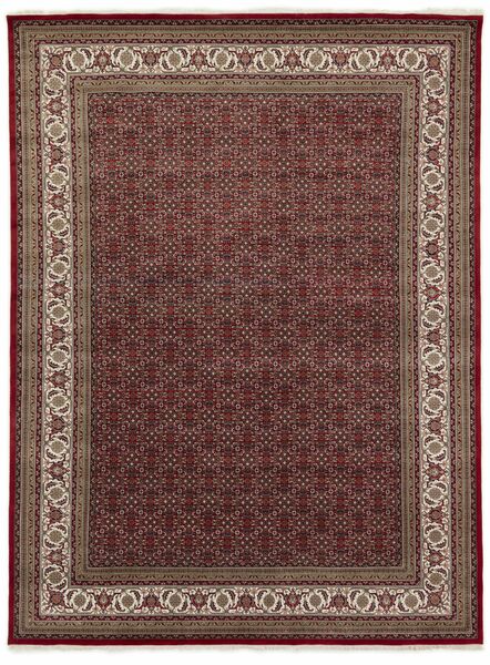 Bidjar Indisch Teppich 299X398 Braun/Schwarz Großer Wolle, Indien