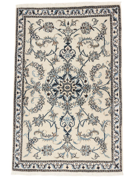  Orientalischer Nain Teppich 87X135 Dunkelgrau/Orange Wolle, Persien/Iran Carpetvista