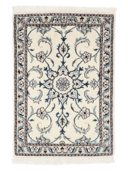 59X84 絨毯 オリエンタル ナイン ダークグレー/イエロー (ウール, ペルシャ/イラン) Carpetvista