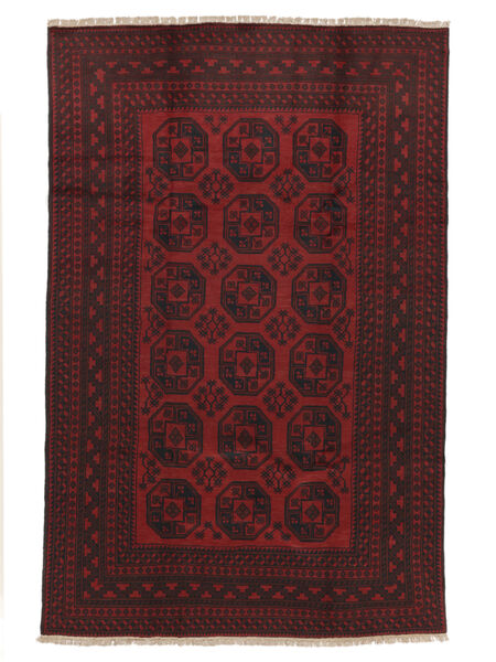  185X288 Medaillon Afghan Fine Teppich Wolle, Carpetvista