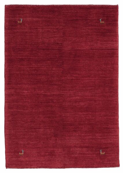 125X181 Tapete Gabbeh Persa Fine Moderno Vermelho Escuro (Lã, Pérsia/Irão)