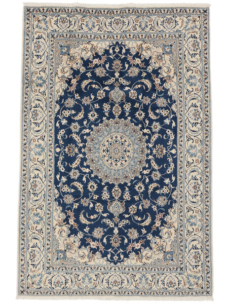 200X302 Nain Teppich Orientalischer Dunkelgrau/Schwarz (Wolle, Persien/Iran) Carpetvista